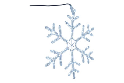 Image of Mood Leuchtfigur Schneeflocke 57x57 cm LED bei JUMBO