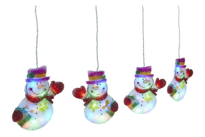 Image of Mood Lichterkette Schneemann 100x32 cm 60 LED bei JUMBO