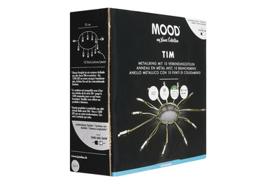 Image of Mood Metallring mit 10 Verbindungspunkten bei JUMBO