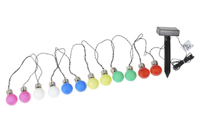Image of Mood Solar-Lichterkette LED Bunt bei JUMBO