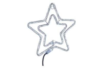 Image of Mood Leuchtfigur Doppelstern 35x35 cm LED bei JUMBO