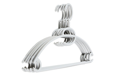 Image of GO ON Kleiderbügel Grau 8er-Set bei JUMBO