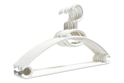 Image of Mood Kleiderbügel Weiss 10er-Set bei JUMBO