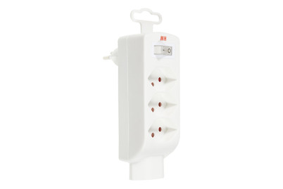 Image of Max Hauri AG Abzweigstecker 4x T13 drehbar bei JUMBO