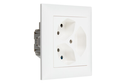 Image of Feller UP-Steckdose 3 x Typ13 bei JUMBO