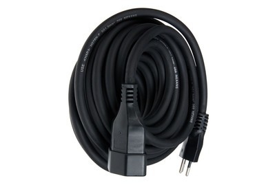 Image of Verlängerungskabel 10 m schwarz bei JUMBO