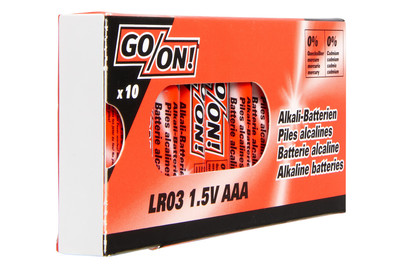 Image of GO ON Batterien Aaa, 1,5 V bei JUMBO