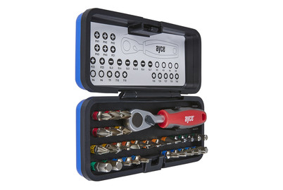 Image of ayce Rätschen-+Schraubenzieher-Bitset bei JUMBO