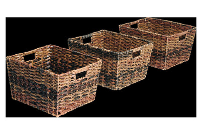 Image of Körbe Storage 3er Set braun 29x36x21cm bei JUMBO