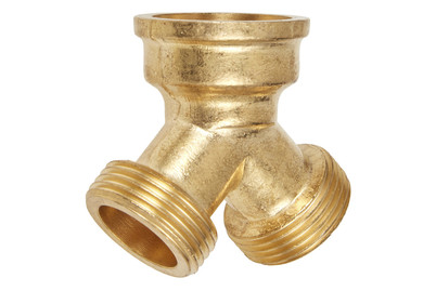 Image of Y-Verteiler Messing bei JUMBO