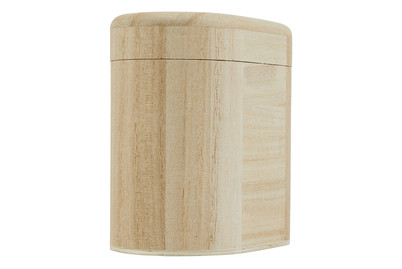 Image of Holzschachtel Oval 10Cm bei JUMBO