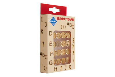 Image of Brennstempel Buchstaben A-L