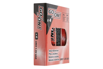 Image of GO ON Batterie AAA 1,5V bei JUMBO