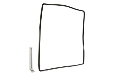 Image of Designprofil 2 x 2 Schwarz bei JUMBO