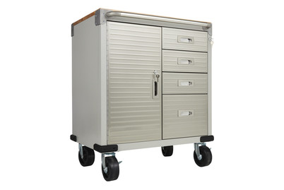 Image of Metall-Trolley mit Rollen bei JUMBO