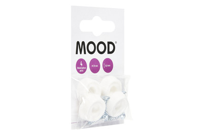 Image of Mood Plastikpuffer mit Schrauben bei JUMBO