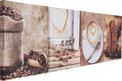 Image of Leinwandbild Canvas Set Coffee