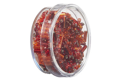 Image of Glorex Perlen Rocailles Stifte MIX 6 mm bei JUMBO