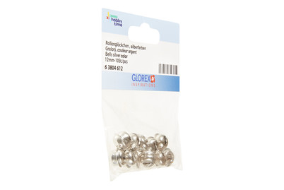 Image of Glorex Glöckchen Silber bei JUMBO