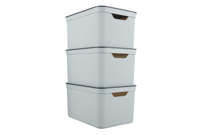 Image of Deko Box mit Deckel A4 Jive weiss bei JUMBO