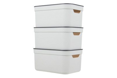 Image of Deko Box mit Deckel A5 Jive weiss bei JUMBO