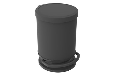 Image of Treteimer rund Paso Charcoal black bei JUMBO