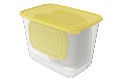 Image of Set Kühlschrankdose Sunshine gelb bei JUMBO