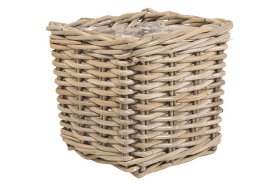 Image of Pflanzkorb Rattan 27x27x50CM bei JUMBO
