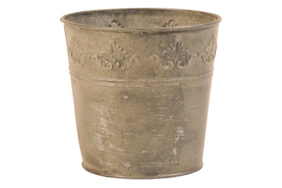 Image of Uebertopf Eisen Gruen H12.5Cm bei JUMBO