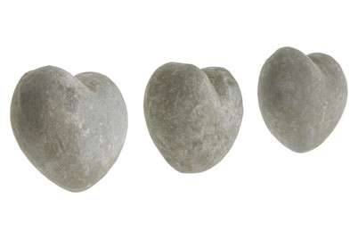 Image of Herz Beton 4x3 H 2cm 3 ST bei JUMBO