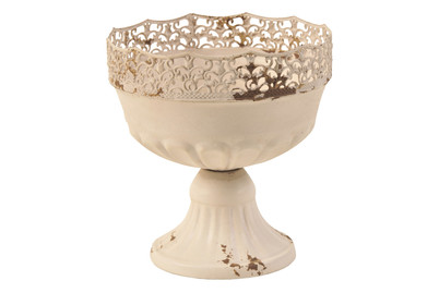 Image of Pflanzenschale Eisen rund bei JUMBO