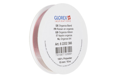 Image of Glorex Organza-Band 10 mm x 10 m bei JUMBO
