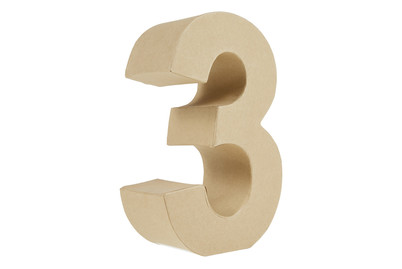 Image of Glorex Zahl 3 bei JUMBO