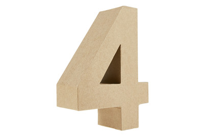 Image of Glorex Zahl 4 bei JUMBO