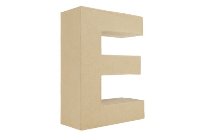 Image of Glorex Buchstabe aus Karton E, 17.5 x 15 x 5.5 cm bei JUMBO
