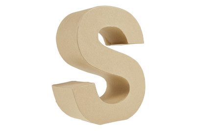 Image of Glorex Buchstabe aus Karton S, 17.5 x 13 x 5.5 cm bei JUMBO