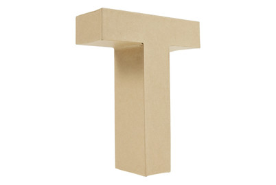 Image of Glorex Buchstabe aus Karton T bei JUMBO