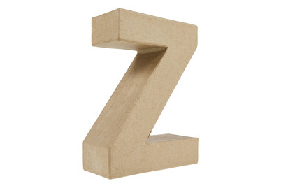 Image of Glorex Buchstabe aus Karton Z, 17.5 x 12 x 5.5 cm bei JUMBO