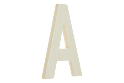 Image of Glorex Holzbuchstaben, A, 6 x 8.5 x 0.5 cm bei JUMBO