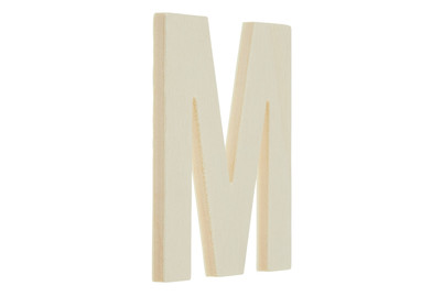 Image of Glorex Holzbuchstaben, M, 6 x 8.5 x 0.5 cm bei JUMBO