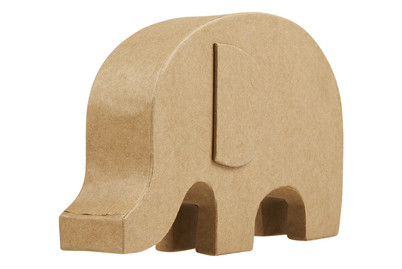 Image of Glorex Kartonfigur Elefant