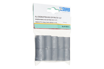 Image of Alu-Endmuffen Ral7001 bei JUMBO