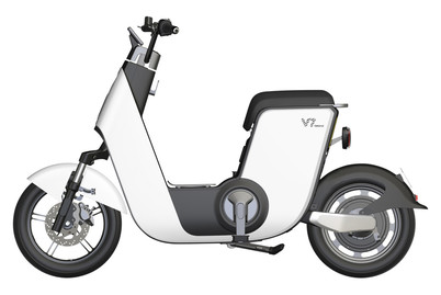 Image of Elektroroller Yadea V7 weiss bei JUMBO