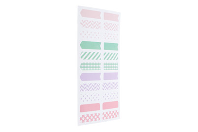 Image of Sticker, Pastell 4 Blatt bei JUMBO