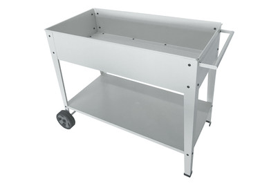 Image of Hochbeet Metall perlweiss bei JUMBO