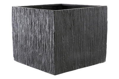 Image of Gartec Pflanzgefäss Cube Ribbed 55 x 55 x 46 cm bei JUMBO