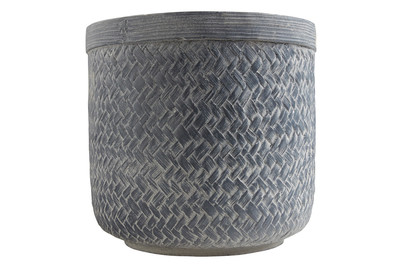 Image of Gartec Zylinder Geflochten 17x17x16cm bei JUMBO