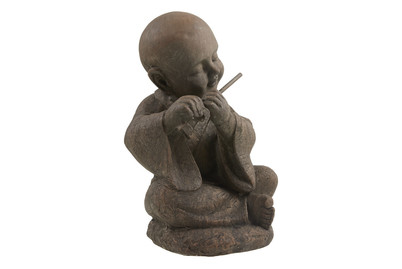 Image of Gartec Dekorfigur Mönch MIT Flöte bei JUMBO