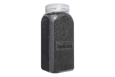 Image of Brillantsand Schwarz, Dose 4eck, 0.1-0.3mm bei JUMBO