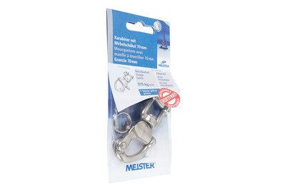 Image of Meister + Co Karabiner MIT Wirbelschäkel bei JUMBO
